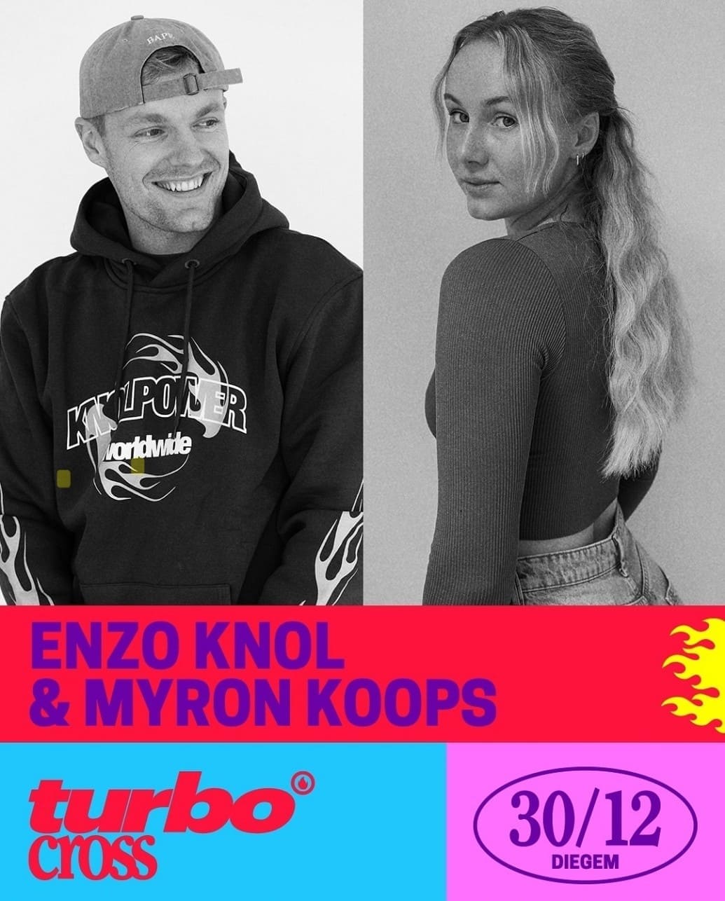 photo de l'affiche de participation de Enzo et Myron au Turbo Cross