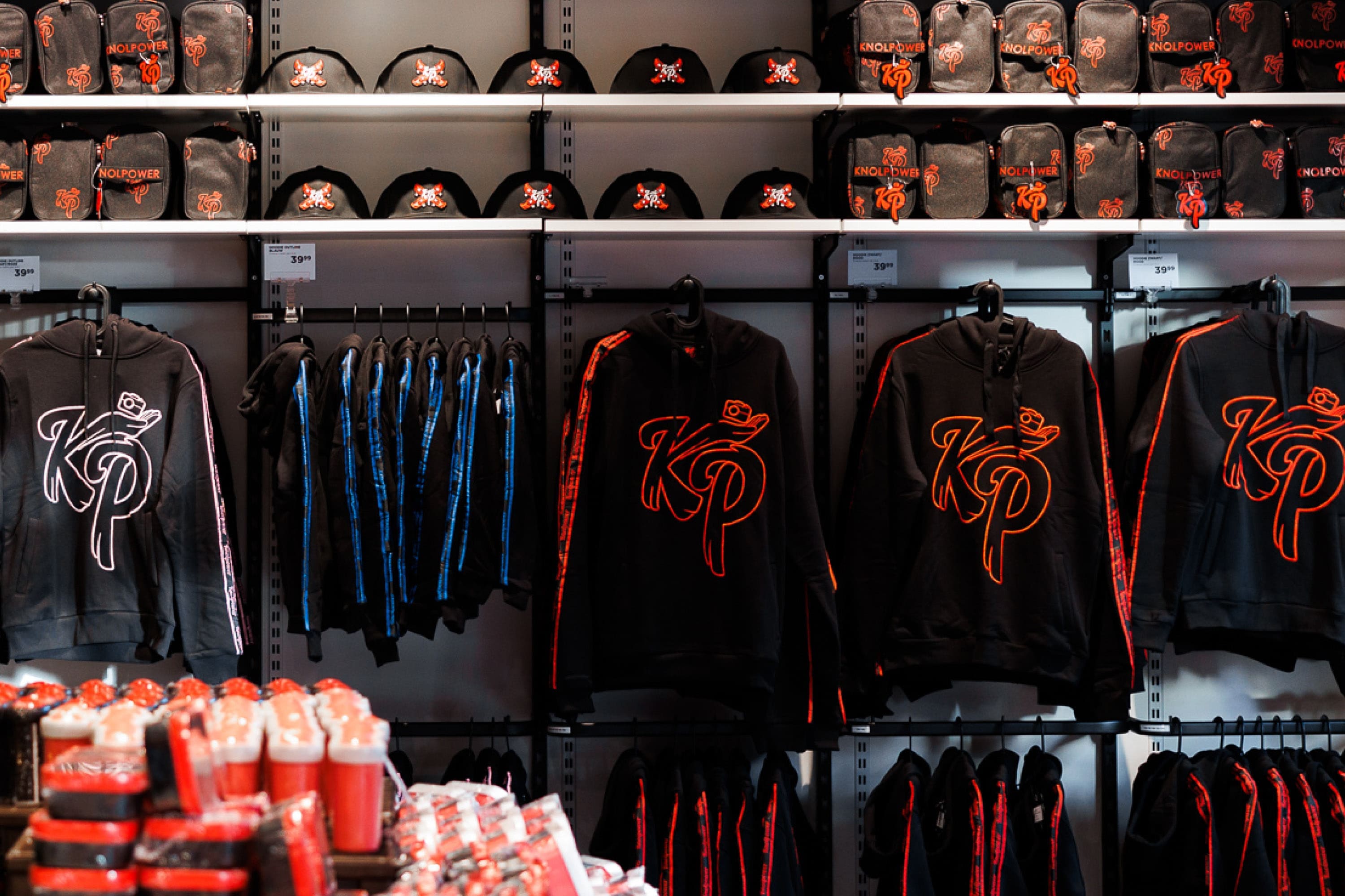 photo de l'intérieur d'un de ces Pop-Up Store